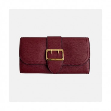 Burberry 2019 Buckle Leather Wallet - 버버리 버클 레더 장지갑 BURW0016.Size(19CM).레드