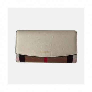 Burberry 2019 Banner Leather Wallet - 버버리 배너 레더 장지갑 BURW0005.Size(19CM).화이트