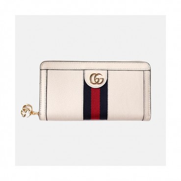 Gucci 2019 Ophidia Zippy Wallet  523154 - 구찌 오피디아 지피 장지갑  GUW0013.Size(19cm).화이트