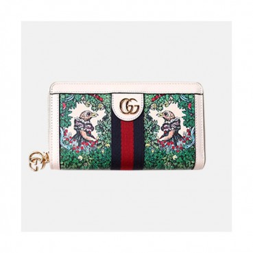 Gucci 2019 Ophidia Zippy Wallet  523154 - 구찌 오피디아 지피 장지갑 GUW0006.Size(19cm).그린
