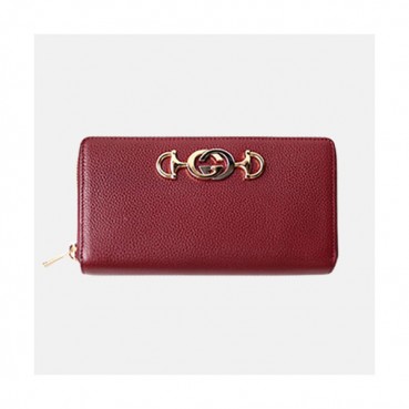 Gucci 2019 Womens Zumi Zippy Wallet 570661 - 구찌 여성 주미 지피 장지갑 GUW0005.Size(19cm).와인