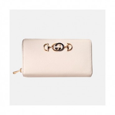 Gucci 2019 Womens Zumi Zippy Wallet 570661 - 구찌 여성 주미 지피 장지갑 GUW0002.Size(19cm).화이트