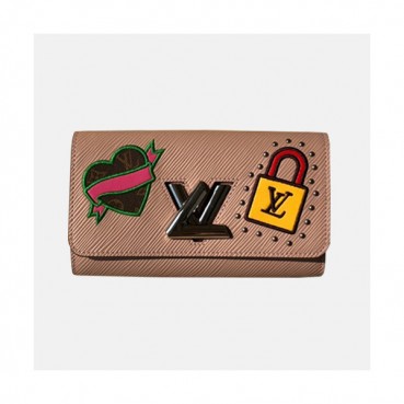 Louis Vuitton 2019 Twist Epi Wallet M63466 -  루이비통 트위스트 에삐 월릿 장지갑 LOUW0120.Size(19CM).핑크