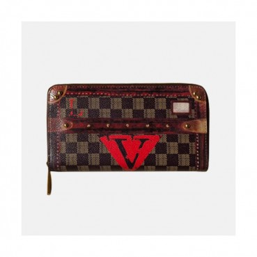 Louis Vuitton 2019 Zippy Wallet M63490 -  루이비통 지피 월릿 장지갑 LOUW0105.Size(19.5CM).브라운