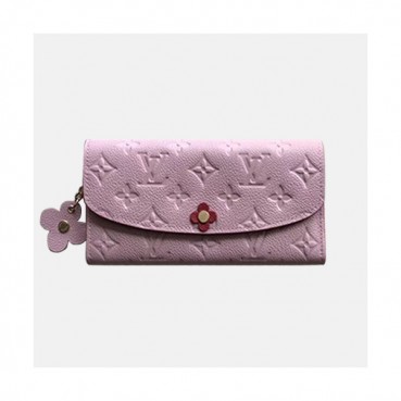 Louis Vuitton 2019 Ladies Monogram Emilie Wallet M63918 -  루이비통 모노그램 에밀리 월릿 장지갑 LOUW0102.Size(19CM).핑크