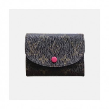 Louis Vuitton 2019 Ladies Monogram Rosalie Coin Purse M41939 - 루이비통 모노그램 로잘리 코인 퍼스 LOUW0098.Size(12CM),핫핑크핀