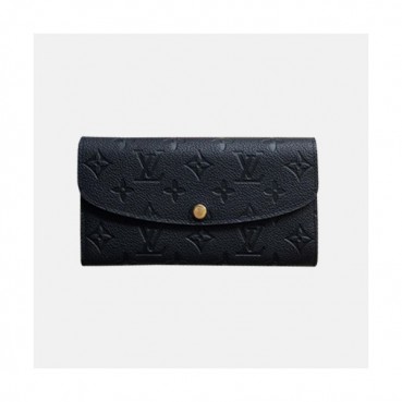 Louis Vuitton 2019 Ladies Monogram Emilie Wallet M64084 - 루이비통 모노그램 에밀리 월릿 장지갑 LOUW0077.Size(19cm).블랙
