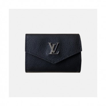 Louis Vuitton 2019 Lock Mini Wallet M63921 - 루이비통 여성용 락미니 월릿 반지갑 LOUW0074.Size(10cm).블랙