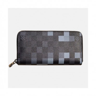 Louis Vuitton 2019 Zippy Wallet M60162 - 루이비통 남성용 지피 월릿 장지갑 LOUW0066.Size(19cm).그레이