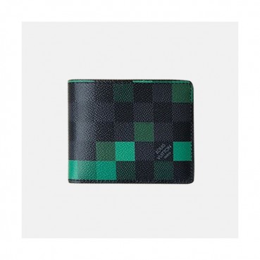 Louis Vuitton 2019 Slender Wallet N60182 - 루이비통 남성용 슬렌더 월릿 반지갑 LOUW0059.Size(11.5cm).그린