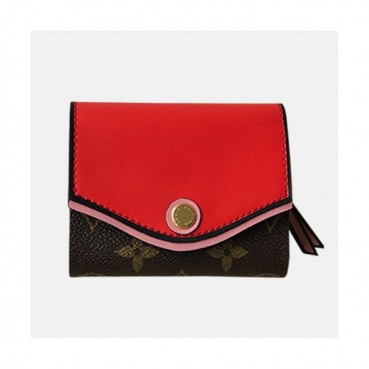 Louis Vuitton 2019 Tuileries Compact Wallet M63904 - 루이비통 여성용 튈르리 컴팩트 월릿 반지갑 LOUW0054.Size(10cm).레드+브라운