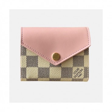 [러블리]Louis Vuitton 2019 Ladies Zoe Wallet M62932 - 루이비통 여성용 조에 월릿 LOUW0053.Size(9.5cm).핑크+화이트