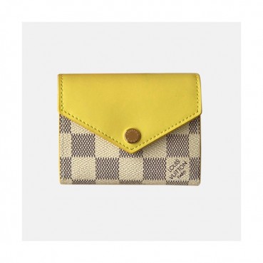 Louis Vuitton 2019 Ladies Zoe Wallet M62932 - 루이비통 여성용 조에 월릿 LOUW0052.Size(9.5cm).옐로우+화이트