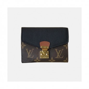 Louis Vuitton 2019 Pallas Compact Wallet M67478 - 루이비통 여성용 팔라스 컴팩트 월릿 반지갑 LOUW0043.Size(13cm).블랙+브라운