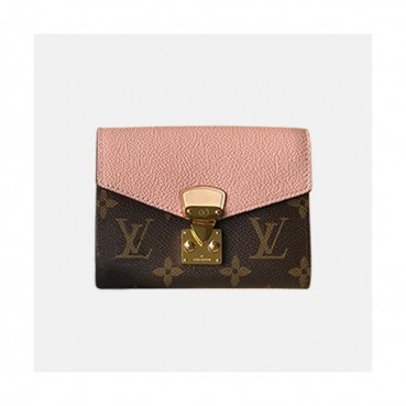 Louis Vuitton 2019 Pallas Compact Wallet M67478 - 루이비통 여성용 팔라스 컴팩트 월릿 반지갑 LOUW0041.Size(13cm).핑크+브라운