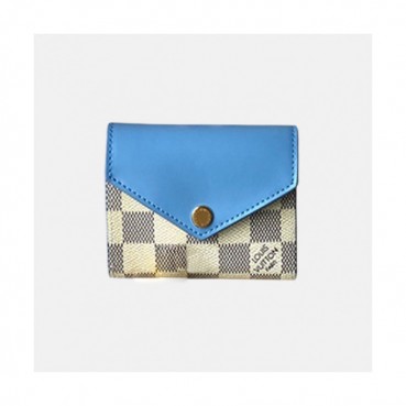 Louis Vuitton 2019 Ladies Zoe Wallet M62932 - 루이비통 여성용 조에 월릿 LOUW0035.Size(9.5cm).스카이블루+화이트
