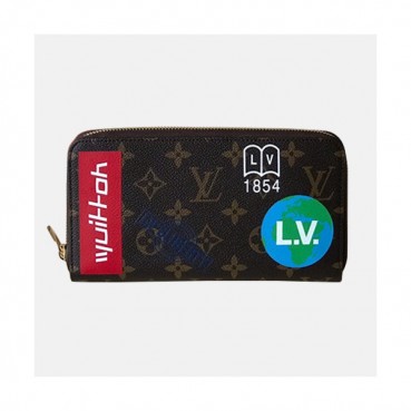 Louis Vuitton 2019 Zippy Wallet M67824 - 루이비통 남여공용 지피 월릿 LOUW0032.Size(19.5cm).브라운