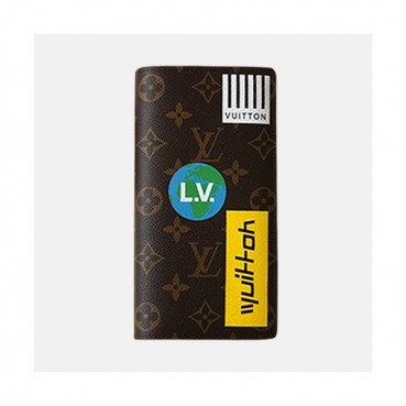 Louis Vuitton 2019 Brazza Wallet M67823 - 루이비통 남여공용 브라짜 월릿 LOUW0030.Size(19cm).브라운