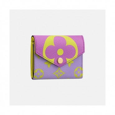 Louis Vuitton 2019 Ladies Monogram Zoe Wallet - 루이비통 여성용 모노그램 조에 월릿 LOUW0011x.Size(9.5cm).핑크+퍼플