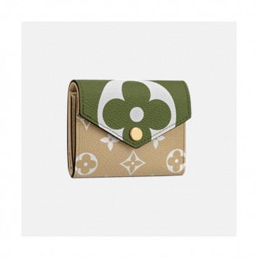 Louis Vuitton 2019 Ladies Monogram Zoe Wallet - 루이비통 여성용 모노그램 조에 월릿 LOUW0010.Size(9.5cm).그린+베이지