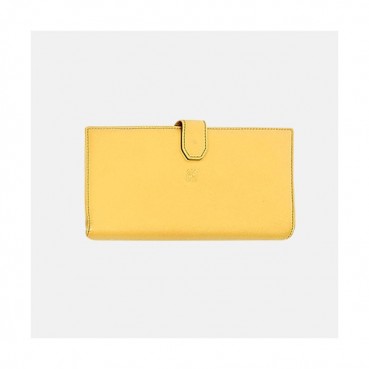 Loewe 2019 Womens Nappa Long Purse - 로에베 여성 나파 장지갑 Loe0041x.Size(19cm).옐로우