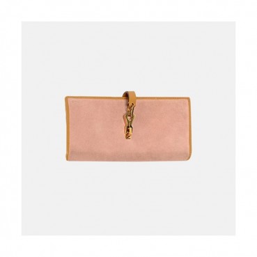 Gucci 2019 Womens Suede Long Purse - 구찌 여성 스웨이드 장지갑 Guc0938x.Size(19cm).인디어핑크