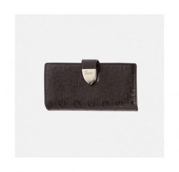 Gucci 2019 Womens Signoria Buckle Metallic Leather Continental Wallet 231837 - 구찌 여성 시뇨리아 버클 메탈릭 콘티넨탈 레더 장지갑 Guc0937x.Size(19cm).블랙
