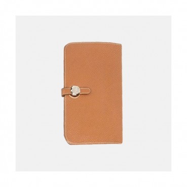 Hermes 2019 Womens  Dogon Compact Long Wallet - 에르메스 여성 도곤 콤팩트 장지갑 Her0245x.Size(19.8cm).카멜