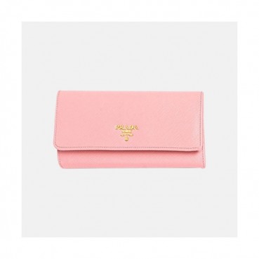 Prada 2019 Womens Saffiano Steel Logo Long Wallet 1MH132 - 프라다 여성 사피아노 스틸 고로 장지갑 Pra0540x.Size(19cm).베이비핑크