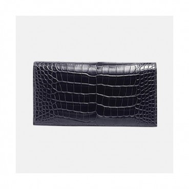 Hermes 2019 Mm/WmAlligator Long Purse - 에르메스 남자 엘리게이터 장지갑 Her0233x.Size(17cm).블랙