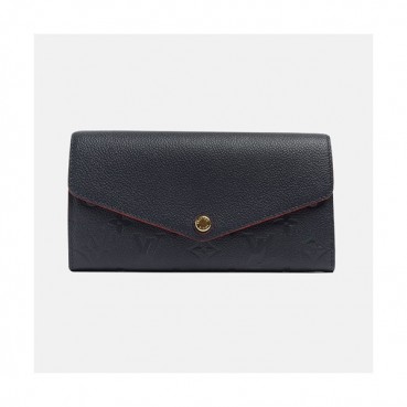 Louis Vuitton 2019 Womens Monogram Empreinte Sarah Wallet M62125 - 루이비통 여성 모노그램 앙프렝뜨 사라 월릿 Lou0935x.Size(19cm).네이비