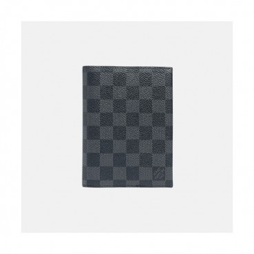 Louis Vuitton 2019 Mens Damier Graffite Passport Case - 루이비통 남성 다미에 그라파이트 여권지갑 Lou0933x.Size(15cm).블랙