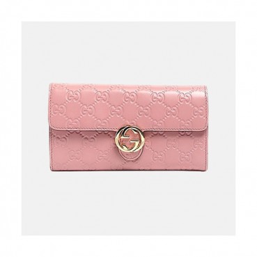Gucci 2019 Womens Signature GG Shima Long Wallet 369663 - 구찌 여성 시그니처 GG 시마 장지갑 Guc0928x.Size(19cm).연핑크