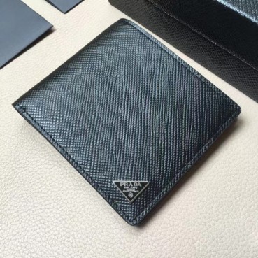 Prada 2024 Mens Saffiano Leather Wallet - 프라다 남성 신상 사피아노 레더 지갑
