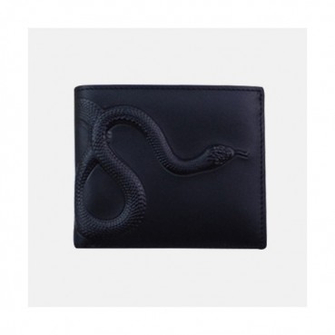 Gucci 2019 Mens Embo Snake Leather Bifold Wallet 451179 - 구찌 남성 엠보 스네이크 레더 반지갑 Guc0544x.11.5CM.블랙