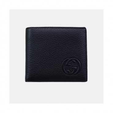 Gucci 2019 Mens Soho GG Logo Bifold Wallet 322114 - 구찌 남성 GG로고 레더 반지갑 Guc0543x.11CM.블랙