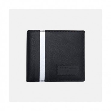 Bally 2019 Mens Brasai Logo Leather Bifold Wallet - 발리 남성 신상 로고 레더 반지갑 Bly0035x.블랙