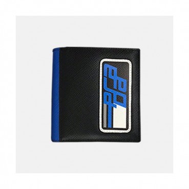 [매장판] Prada 2019 Mens Saffiano Logo Print Small Wallet 2MO004 - 프라다 사피아노 남자 로고 프린트 반지갑 Pra0395x.10CM.블루