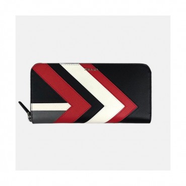[매장판] Prada 2019 Mens Saffiano Steel Logo Long Wallet 2ML317 - 프라다 사피아노 스틸로고 남자 지피 장지갑 Pra0392x.20CM