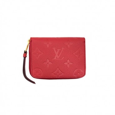Louis Vuitton Fashion Women Monogram Zippy Coin Purses Wallets M60740 - 루이비통 지피 코인 지갑 모노그램 앙프렝뜨 LOU0247 11CM