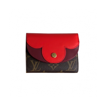 Louis Vuitton Victorine Women Wallet Canvas Small Leather M41938 - 루이비통 빅토린월릿 푸시아 LOU0243 12CM