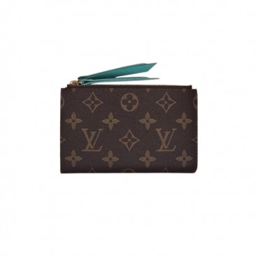 Louis Vuitton Adele Compact Wallet Monogram M61271 - 루이비통 아델 컴팩트 월릿 LOU0225 15CM