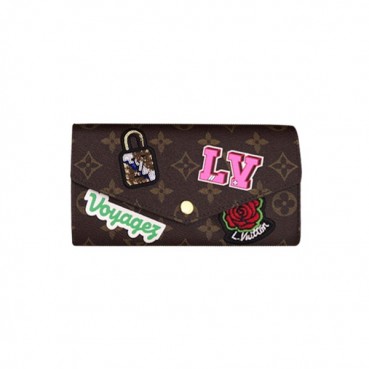 Louis Vuitton Sarah Wallet Monogram M63318 - 루이비통 모노그램 사라 월릿 패치 장지갑 LOU0224 19CM