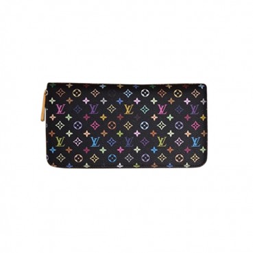 Louis Vuitton Monogram Multi Zippy Wallet M60243 - 루이비통 모노그램 멀티 블랙 지피월릿 장지갑  LOU0221 19CM