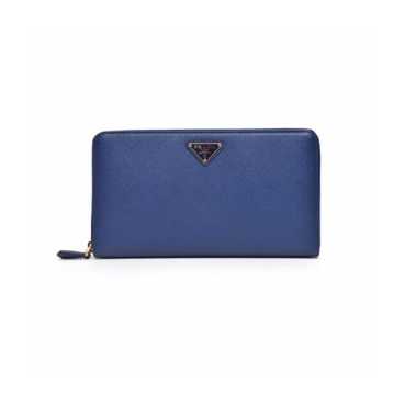 [프라다] 사피아노 블루 94641 남성용 장지갑 pr0015q - Prada Saffiano Blue Mens Wallet