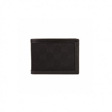 [구찌] 켄버스 블랙 233157 남성용 지갑 gu0013q - Gucci Canvas Black Mens Wallet