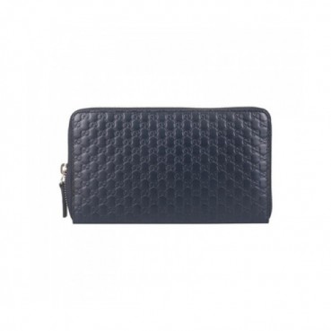 [구찌] GG패턴 391465 다크 블루 남여공용 장지갑 gu0007q - Gucci GG Pattern Dark Blue Mens Wallet