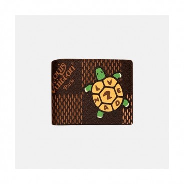 Louis Vuitton 2020 Mm / Wm Wallet ,M60396 - 루이비통 2020 남여공용 반지갑, LOUW0477,11.5cm,브라운