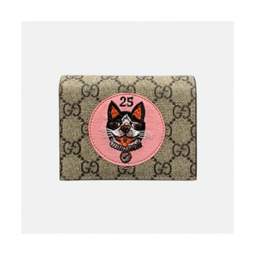 Gucci 2020 Men's Leather Wallet,11cm - 구찌 2020 남성용 레더 반지갑,11cm,GUW0179,베이지