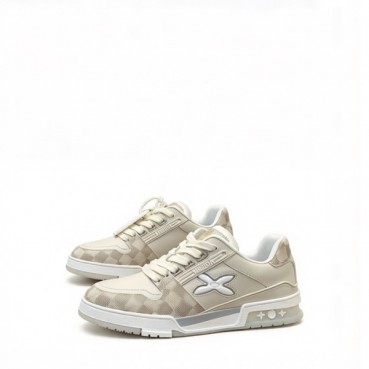 루이비통 남성 LV 트레이너 스니커즈 - Louis vuitton Mens LV Trainer Sneakers 